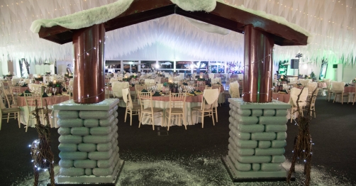 Alpine Lodge entranceway